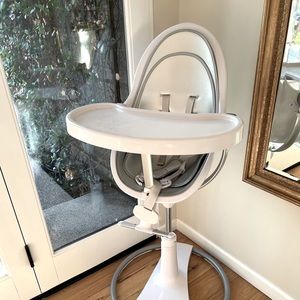 Bloom Fresco Chair with lunar silver insert